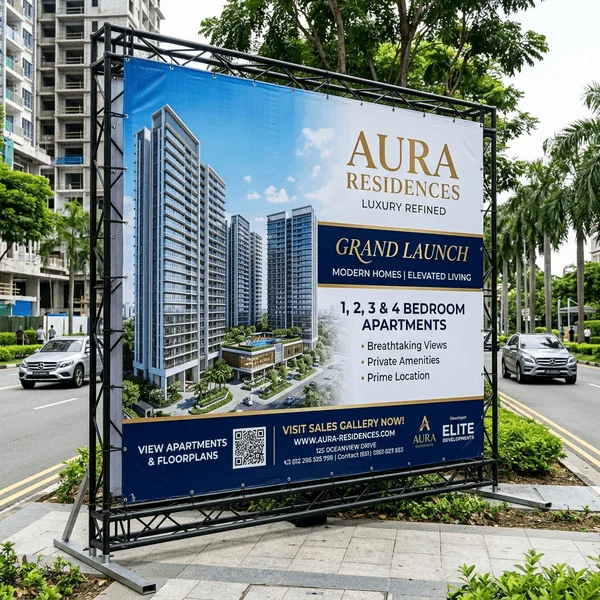 Large Format Outdoor Vinyl Flex Banner and Advertising Billboard Printing Jaipur